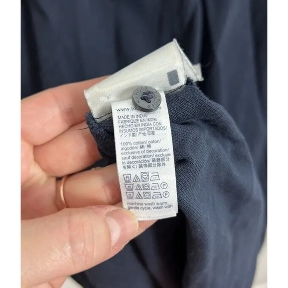 Tommy Hilfiger Navy Blue Long Sleeve Polo Plus Size 3XL Cotton Men’s - Picture 6 of 7